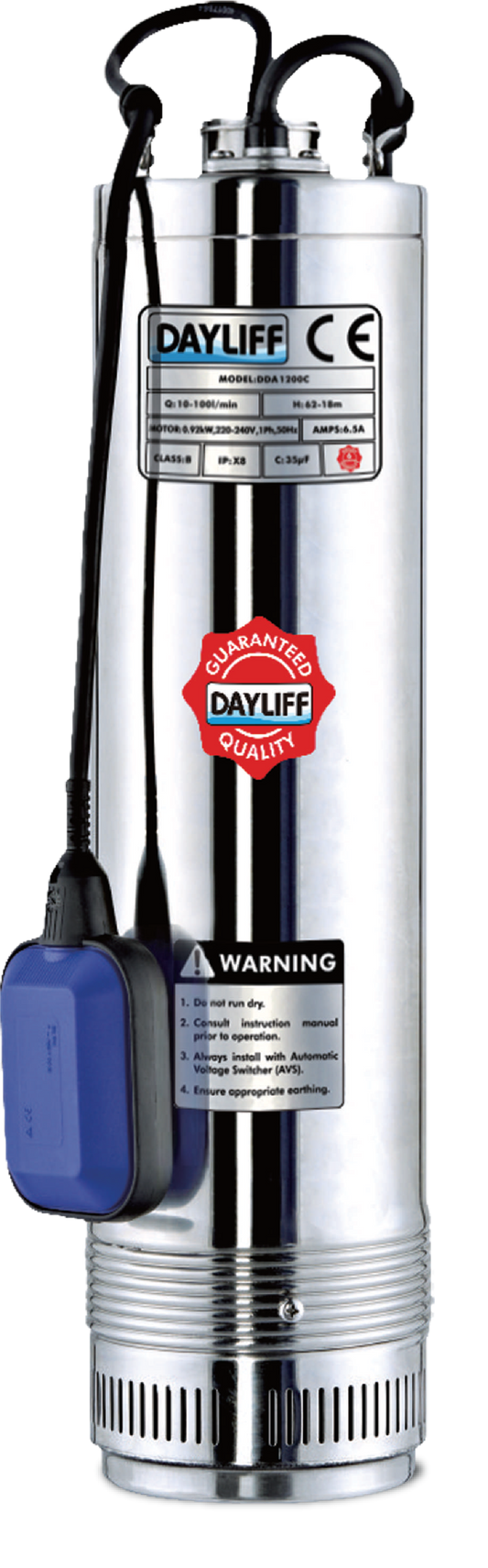 Dayliff DDA 1200C Submersible Well Pumps