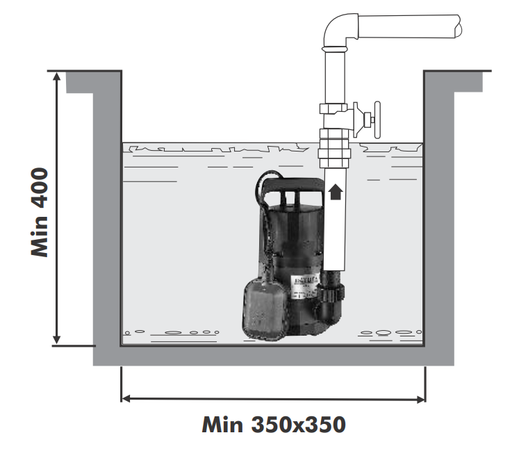 Dayliff DWY 550 Drainage Pump